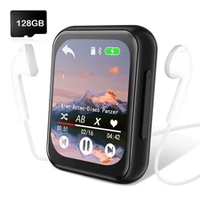 128GB MP3 Player with Bluetooth 5.3, Portable Digital Lossless Music Player w...
