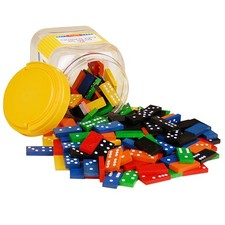 7320 Double Six Color Dominoes - Set of 168 - Math Games for - Educational To...