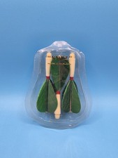 Vintage KWIZ Set Of 3 Feather Flights - Green