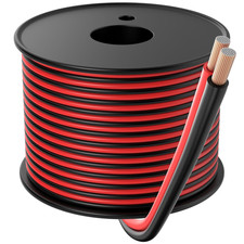 14 Gauge AWG Speaker Wire Cable 200Ft Red-Black for Car, Home, Hifi, RV or Home