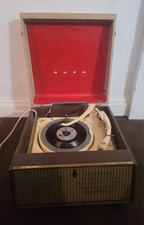 Vintage Bush Portable Record Player SRP.31 Valve Amp