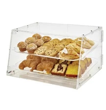 Winco ADC-2 Clear Counter Top 12" Display Case-ADC-2