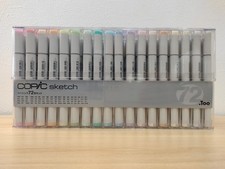 Copic Sketch Basic 72 Color Set Professional Dual Tip Art Markers Made in Japan