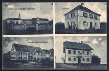 AK Rottenburg / Laaber, Roning Abbey, rectory, monastery villa, monastery Oek...
