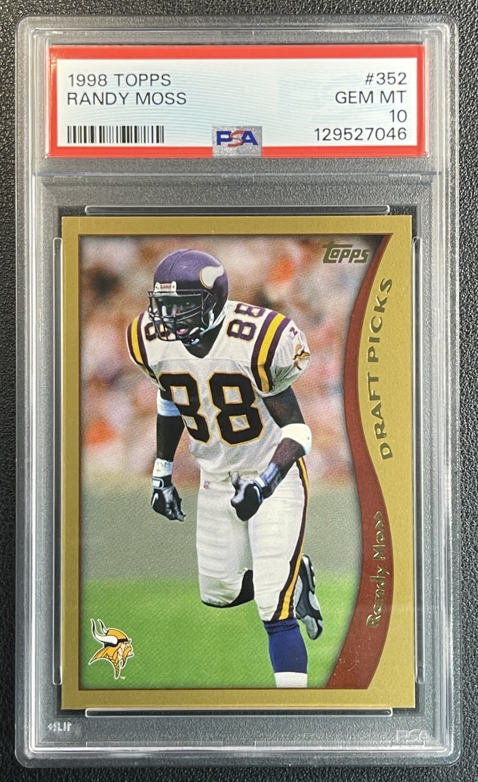 Randy Moss Topps #352 Base