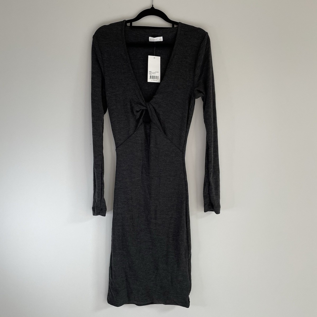 kookai grey dress kookai Leigh Strapless Mini Dress Sterling Grey Outlet