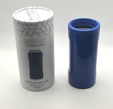 Brumate Hopsulator Slim Royal Blue Insulated Cooler Sleeve with Box 12 oz