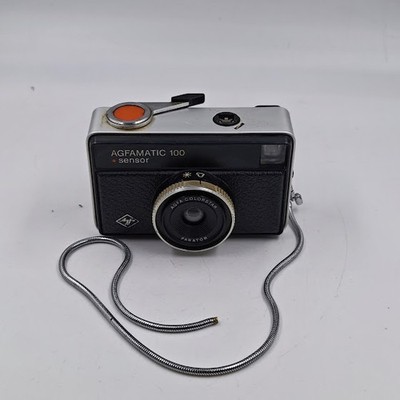 Agfa Agfamatic 100 Sensor Kamera - Vintage, Ungetestet, Mit Riemen