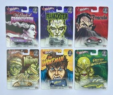 Hot Wheels Universal Monsters 2013 Complete Set Of Six 6 Wolfman Dracula A Hot Wheels Universal Monsters 2013 Complete Set Of Six 6 Wolfman Dracula A