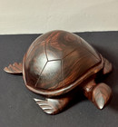 Vintage Hand Carved Ironwood TURTLE Decorative Sculpture Figurine 8.5” Long — photo 9