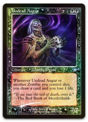 Undead Augur (Retro Frame) #15 (Foil) (NM) Modern Horizons MH1 Magic MTG