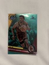 2024 Bowman U Chrome Aqua Wave Refractor /299 Bronny James #95