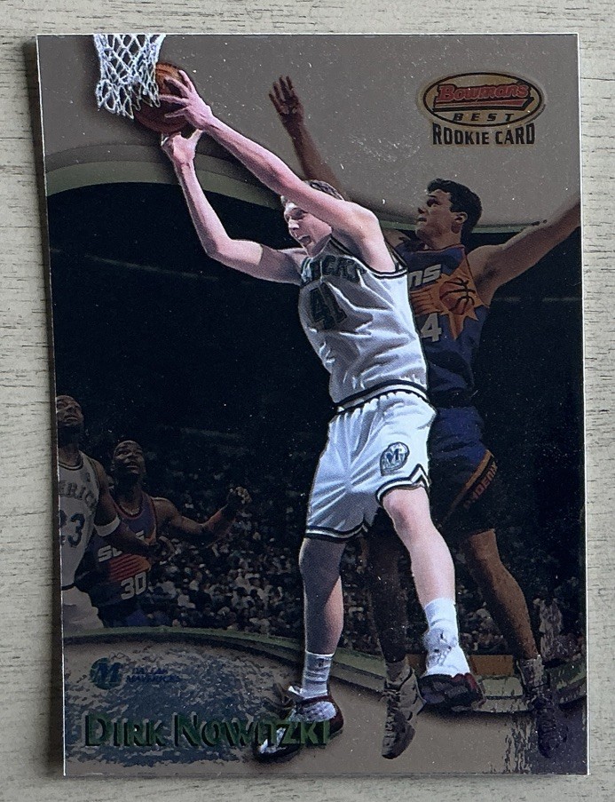 1998-99 Bowman's Best - Dirk Nowitzki #109 (RC)