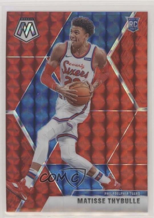 2019-20 Panini Mosaic Rookies Red Prizm Matisse Thybulle #245