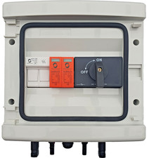 Solar PV Anschlusskasten Trennschalter T2 Überspannungsschutz DC 1-String 0%MwSt