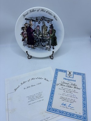 Wedgwood 1987 The Street Sellers ''Street Seller Of Hot Elder Wine'' in Box