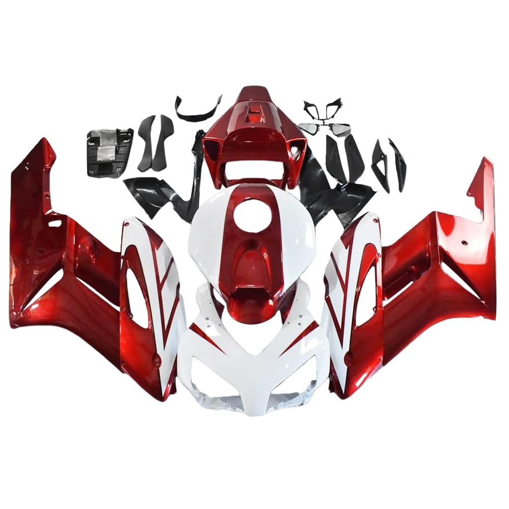 Fairing Kit For Honda CBR1000RR 2004-2005 Plastic Bodywork Candy Red White