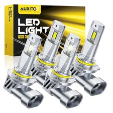 9005 9006 Bulb Combo, 80000LM 6500K White, Mini Size with Cooling 9005 9006