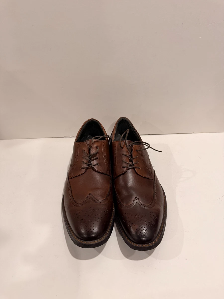Joseph Abboud Brown Wingtip Dress Shoes for Men for sale | eBay display picture 1