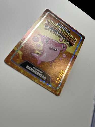 VeeFriends Super Stickers Spectacular Series Hungry Hammerhead 12/55 Hologram