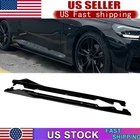 For 2022-2025 BMW 2Series G42 220i M240i Coupe Side Skirts Extension Gloss Black