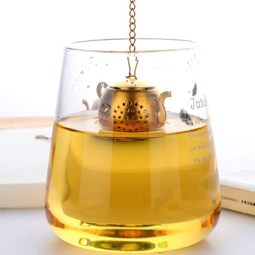 3 Pack Tea Infuser For Loose Tea Stainless Steel Reusable Strainer Filters Ba... - Foto 2 di 7