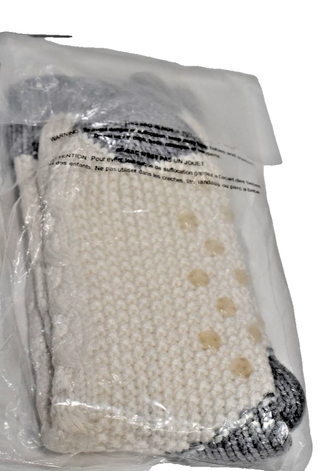 Victoria's Secret Pom-pom вязаные тапочки носки VS слоновой кости размер XS/S новый! Новый с Ярлыками - Изображение 4 из 4