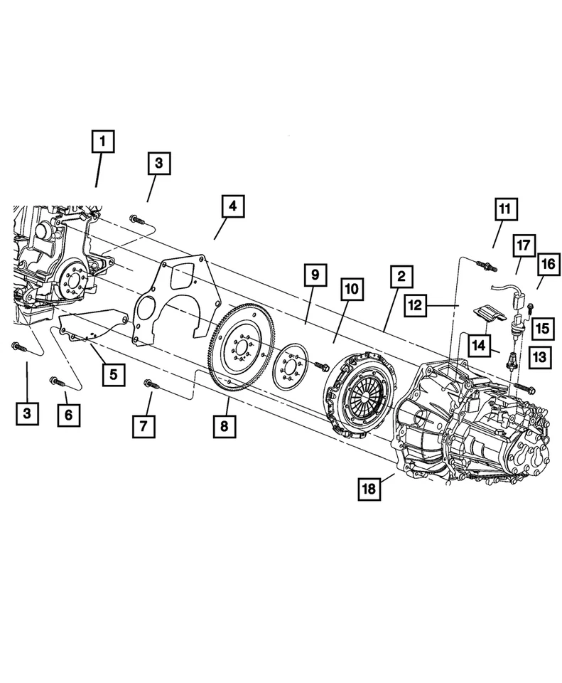 Placa de transmisión Mopar genuina 4567143 Foto 2 de 2