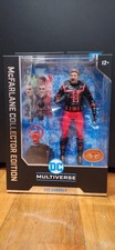 Mcfarlane DC Multiverse Red Lantern Guy Gardner Collector Edition Platinum MiB