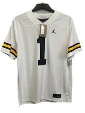 Nike Air Jordan Michigan Wolverines Dri-FIT College Football Jersey L Large NWT