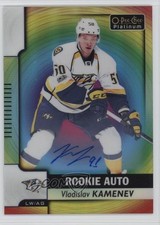 2017-18 O-Pee-Chee Platinum Rainbow Color Wheel Vladislav Kamenev #R-VK Auto f0l