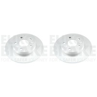 2X Eurobrake Bremsscheiben 274Mm Voll Hinten Passend FüR Renault Grand Kangoo |