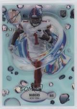 2024 Topps Signature Class Fluidity Teal 52/225 Malik Nabers #F-7 19fe