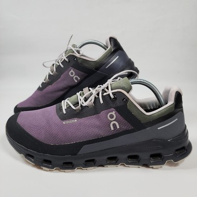 ON Cloudvista wasserdichte Herren Sportschuhe Laufen Fitnessstudio - Eclipse schwarz - 10 UK