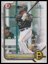 2022 Bowman Rodolfo Nolasco Prospects Pittsburgh Pirates