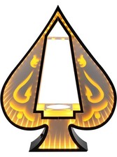 Ace Of Spade Display Nigth Club Bottle Presenter Vip Light Up Glow Bar Luminous 