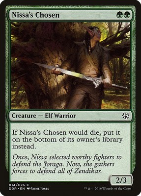 Nissa's Chosen NonFoil Duel Decks: Nissa vs. Ob Nixilis 14 NM MTG