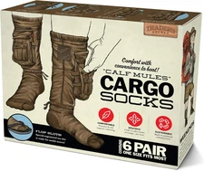 Prank-O Cargo Socks – Funniest Prank Gift Box | Hilarious Empty Gag Gift for Whi