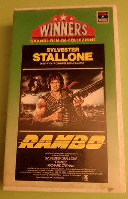  Rambo Sylvester Stallone Winners VHS CVT20810 RCA COLUMBIA 1982