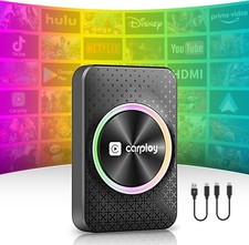 Wireless CarPlay Adapter Magic Box 4K Netflix YouTube HDMI WiFi 4GB 32GB OpenBox