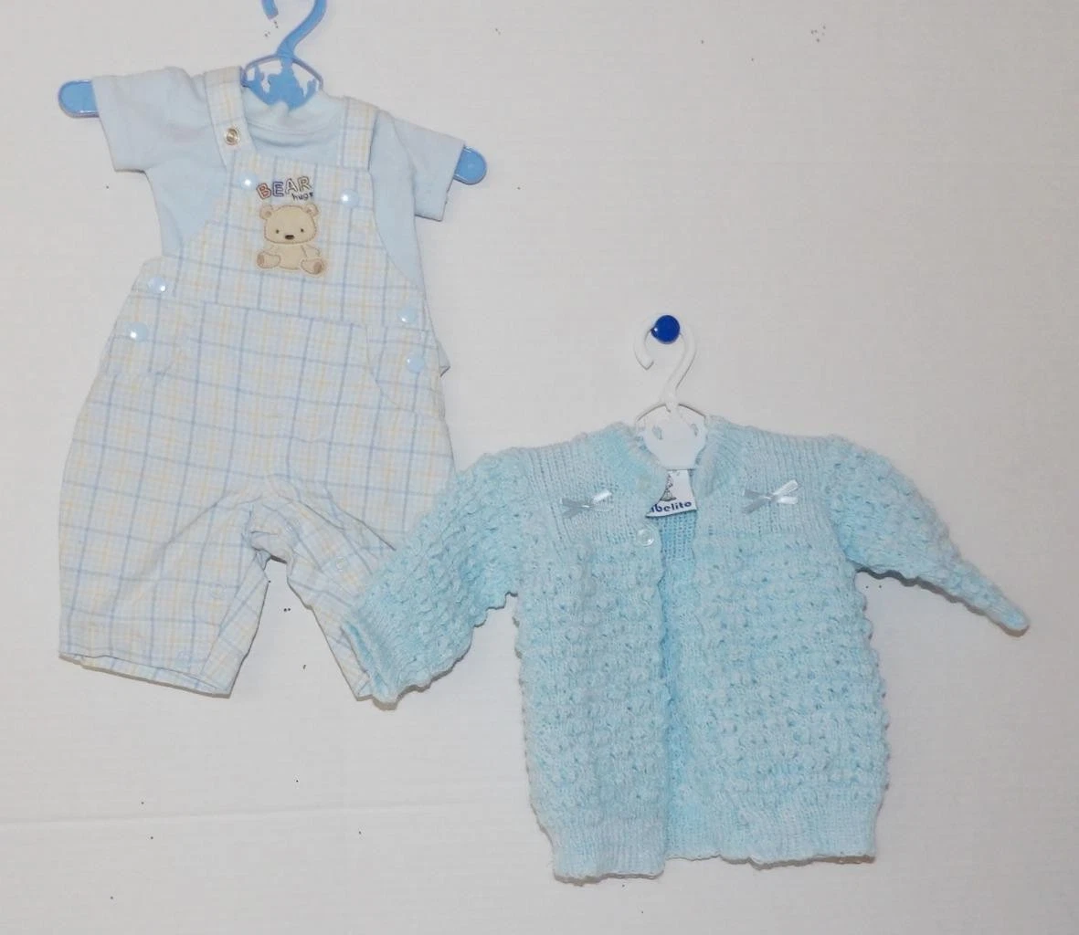 Baby Clothing ROMPER & TOP Carter's Bear Hugs Preemie #98