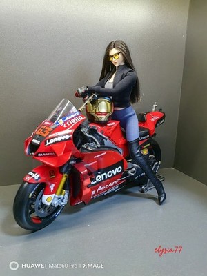 1/6 Female Fashion Leather Boots Model Fits For 12'' Action Figure