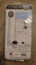 Foot Lok Stop Bathtub Drain Kit, 1 1/2 In PVC Keeney K630PVCVB Venetian Bronze
