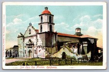 Postcard San Luis Rey Mission, CA