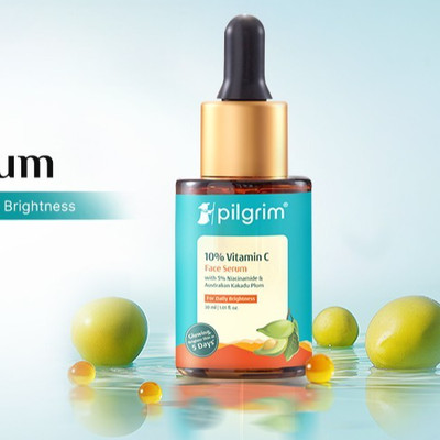 10% Vitamin C Face Serum for glowing skin | Reduces Dark Spots & Evens Skin Tone