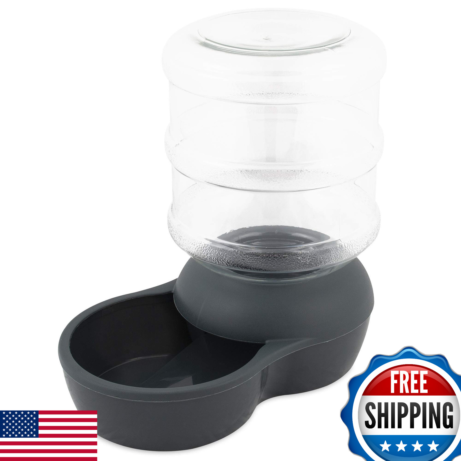 Petmate Aspen Pet Lebistro Gravity Waterer 2.5 Gallon Made i