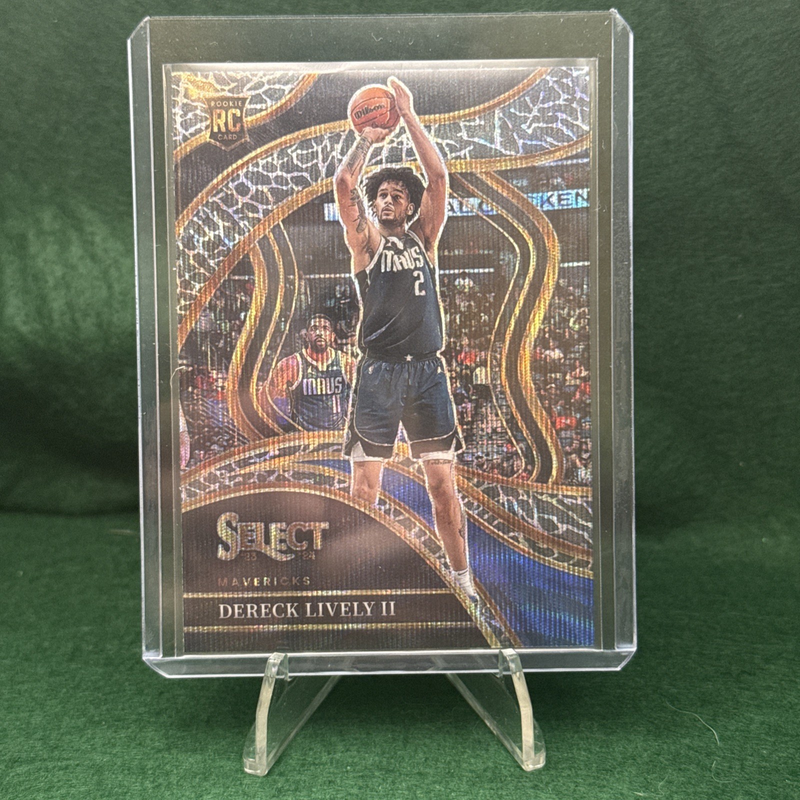 2023-24 Dereck Lively II Panini Select #285 Elephant Prizm SSP (RC) 