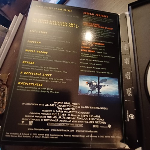 Animatrix (DVD, 2003, Widescreen) BinE - Bild 5 von 7