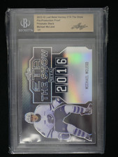 MICHAEL MCLEOD 2015-16 LEAF METAL PRISMATIC BLACK PRE-PRODUCTION PROOF 1/1