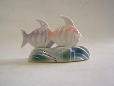 Atlantic City Souvenir Swimming Fish Salt and Pepper Shakers Japan 3-pieces